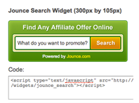 Jounce Widgets